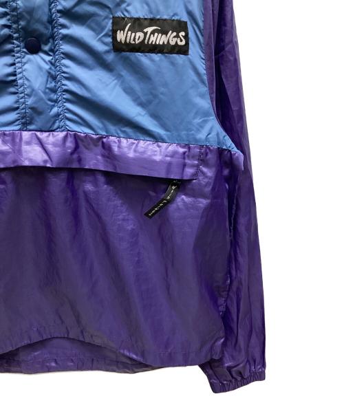 WILD THINGS（ワイルドシングス）WILD THINGS (ワイルドシングス) ナイロンジャケット パープル サイズ:XSの古着・服飾アイテム