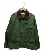 RAGEBLUEレイジブルー）の古着「ハンティングジャケット」｜グリーン