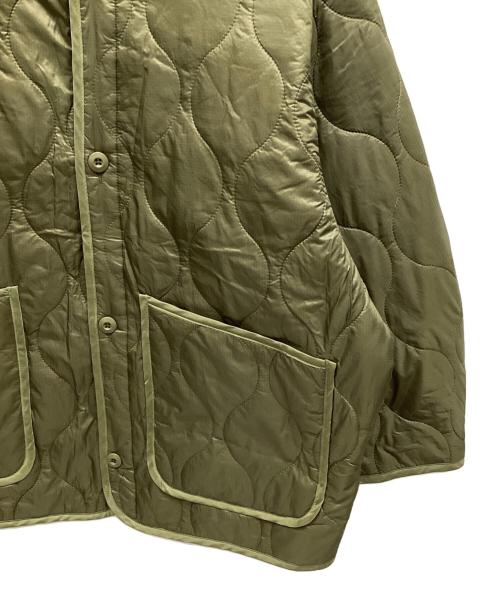 FREAK'S STORE（フリークスストア）FREAK'S STORE (フリークストア) ミリタリーキルティングジャケット グリーン サイズ:Lの古着・服飾アイテム