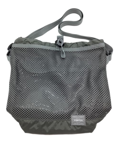 PORTER（ポーター）PORTER (ポーター) ドローストリングバッグ グレーの古着・服飾アイテム