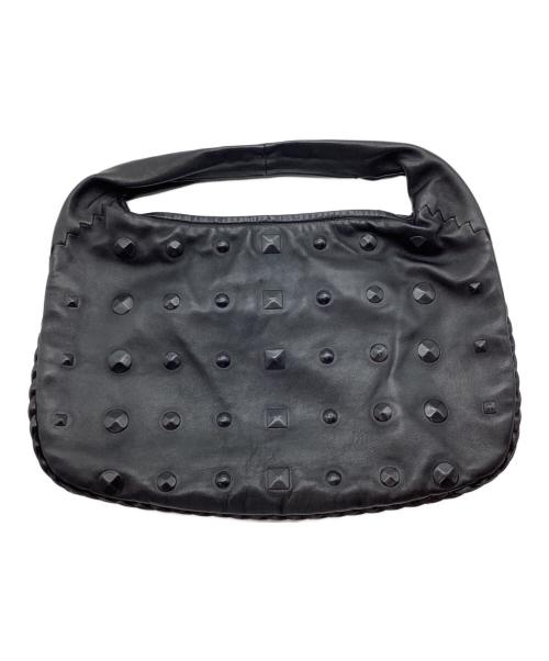 BOTTEGA VENETA（ボッテガベネタ）BOTTEGA VENETA (ボッテガベネタ) ワンショルダーバッグ ブラックの古着・服飾アイテム