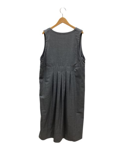 GRANDMA MAMA DAUGHTER（グランマママドーター）GRANDMA MAMA DAUGHTER (グランマママドーター) ノースリーブワンピース グレー サイズ:1の古着・服飾アイテム