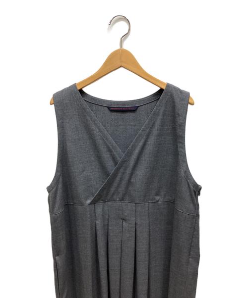 GRANDMA MAMA DAUGHTER（グランマママドーター）GRANDMA MAMA DAUGHTER (グランマママドーター) ノースリーブワンピース グレー サイズ:1の古着・服飾アイテム