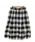 GRANDMA MAMA DAUGHTER（グランマママドーター）の古着「スカート」｜ブラック×ホワイト