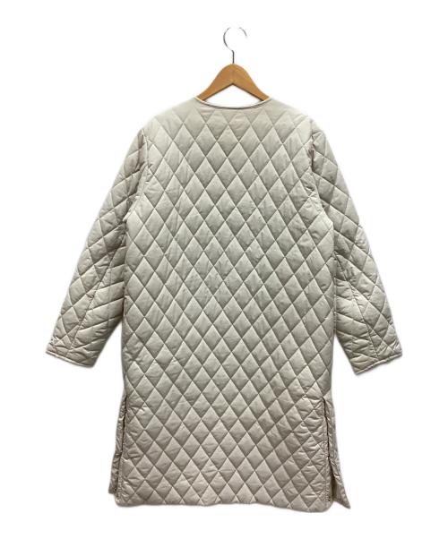 NATURAL BEAUTY BASIC（ナチュラルビューティーベーシック）NATURAL BEAUTY BASIC (ナチュラルビューティーベーシック) キルティングコート ホワイト サイズ:Mの古着・服飾アイテム
