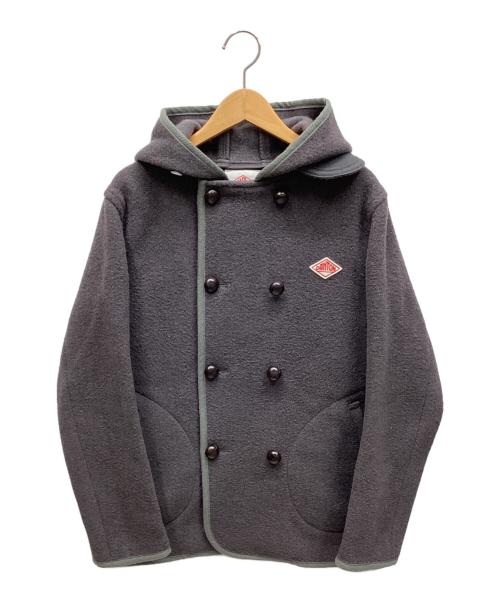 DANTON（ダントン）DANTON (ダントン) ウールモッサーダブルコート グレー サイズ:36の古着・服飾アイテム