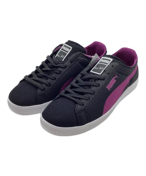 PUMA（プーマ）PUMA (プーマ) スニーカー ブラック×パープル サイズ:27 未使用品の古着・服飾アイテム
