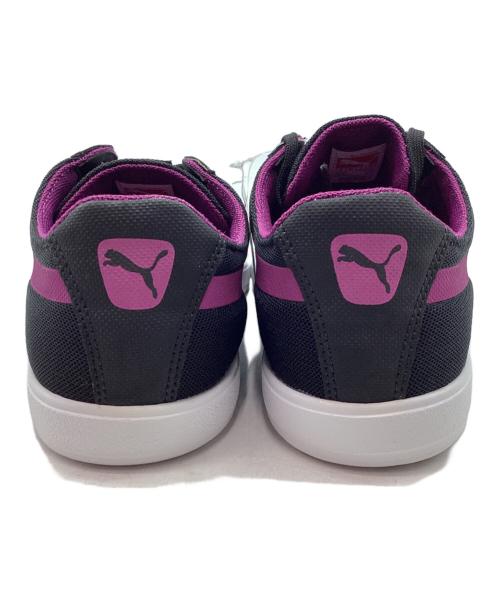 PUMA（プーマ）PUMA (プーマ) スニーカー ブラック×パープル サイズ:27 未使用品の古着・服飾アイテム