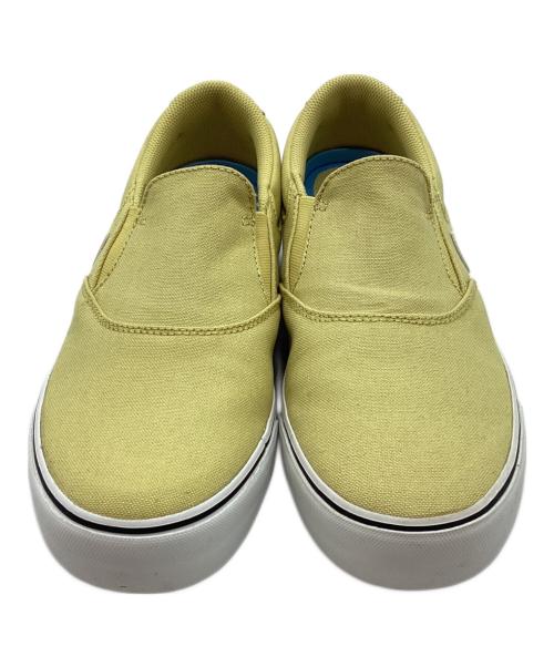 NIKE SB（ナイキエスビー）NIKE SB (ナイキエスビー) スリッポン イエロー サイズ:26の古着・服飾アイテム