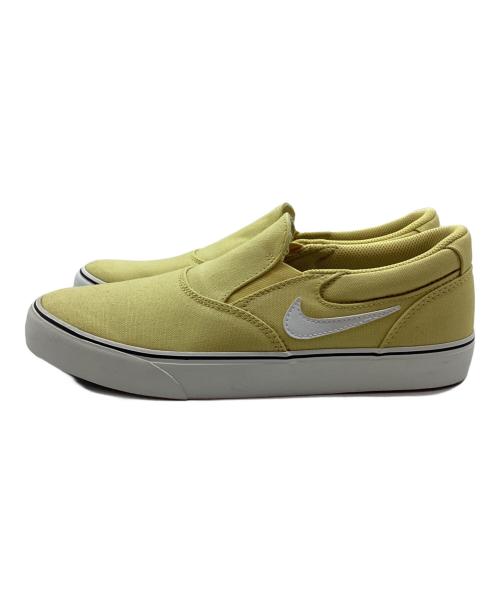 NIKE SB（ナイキエスビー）NIKE SB (ナイキエスビー) スリッポン イエロー サイズ:26の古着・服飾アイテム