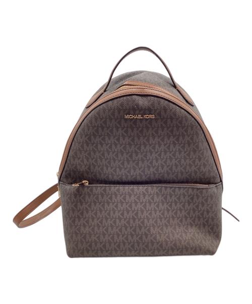 MICHAEL KORS（マイケル・コース）MICHAEL KORS (マイケル・コース) リュック ブラウンの古着・服飾アイテム