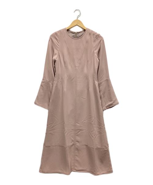 EMMEL REFINES（エメル リファインズ）EMMEL REFINES (エメル リファインズ) 長袖ワンピース ピンク サイズ:Sの古着・服飾アイテム