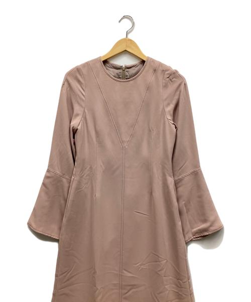 EMMEL REFINES（エメル リファインズ）EMMEL REFINES (エメル リファインズ) 長袖ワンピース ピンク サイズ:Sの古着・服飾アイテム