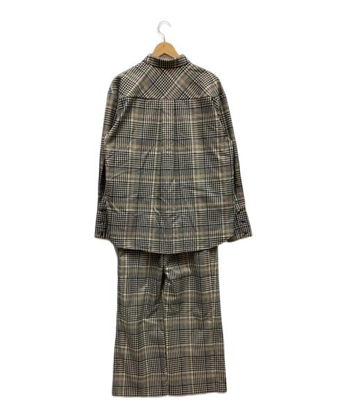 d'zzit（ディジット）d'zzit (ディジット) パンツ&スカートセットアップ ベージュ×ブラック サイズ:Sの古着・服飾アイテム