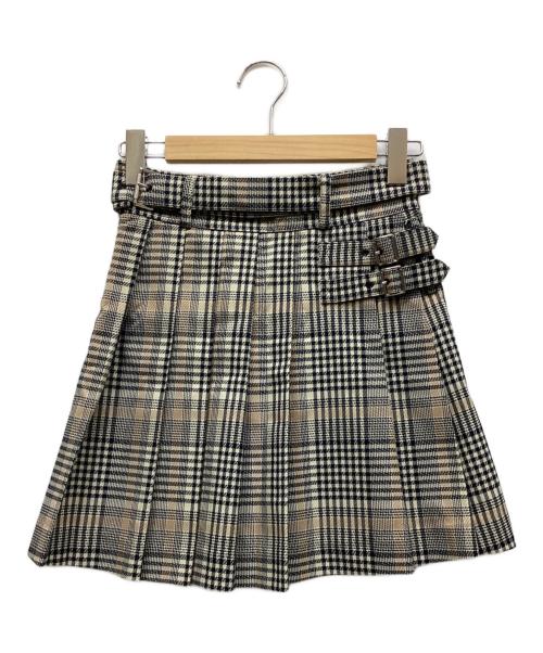 d'zzit（ディジット）d'zzit (ディジット) パンツ&スカートセットアップ ベージュ×ブラック サイズ:Sの古着・服飾アイテム