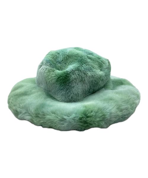 RE.（アールイードット）RE. (アールイードット) コットンキャンディハット グリーン サイズ:F 未使用品の古着・服飾アイテム