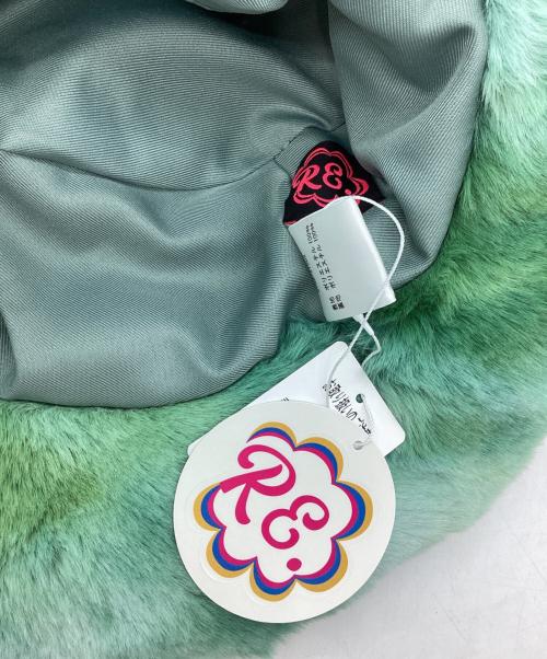 RE.（アールイードット）RE. (アールイードット) コットンキャンディハット グリーン サイズ:F 未使用品の古着・服飾アイテム