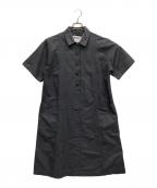 MHLエムエイチエル）の古着「半袖ワンピース」｜ブラック