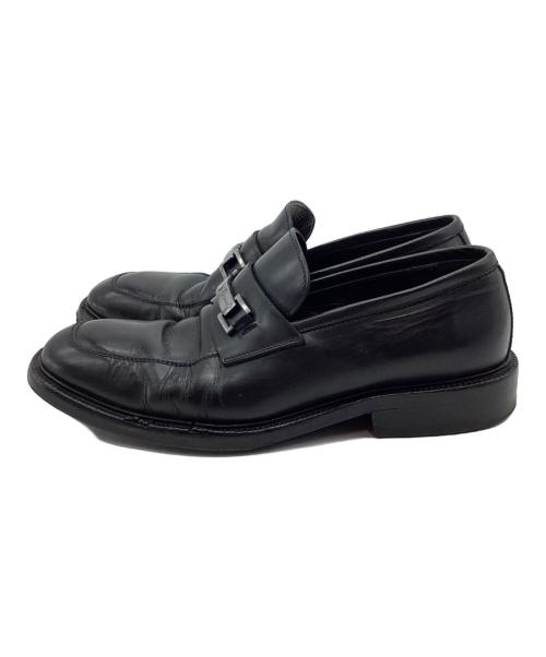 GUCCI（グッチ）GUCCI (グッチ) ビットローファー ブラック サイズ:41　1/2の古着・服飾アイテム