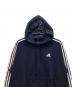 adidas (アディダス) プルオーバーパーカー ネイビー サイズ:L：3000円
