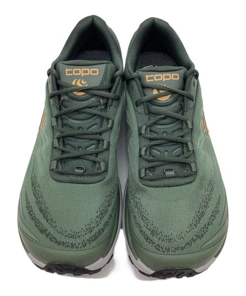 topo athletic（トポアスレチック）topo athletic (トポアスレチック) スニーカー グリーン サイズ:US11 未使用品の古着・服飾アイテム