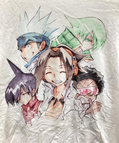 BANDAI（バンダイ）BANDAI (バンダイ) シャーマンキング (シャーマンキング) Tシャツ ホワイト サイズ:Mの古着・服飾アイテム