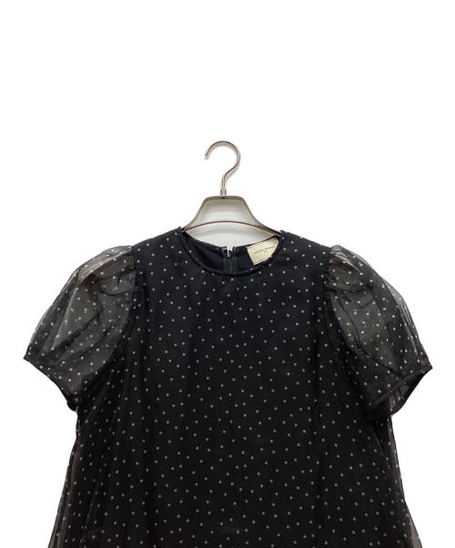 UNITED ARROWS（ユナイテッドアローズ）UNITED ARROWS (ユナイテッドアローズ) シースルーカットソー ブラック サイズ:表記なしの古着・服飾アイテム