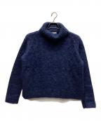 49AV junko shimadaフォーティーナインアベニュージュンコシマダ）の古着「タートルネックニット」｜ネイビー