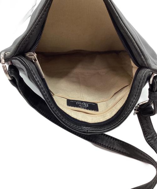 Rossi（ロッシ）Rossi (ロッシ) ショルダーバッグ ブラックの古着・服飾アイテム