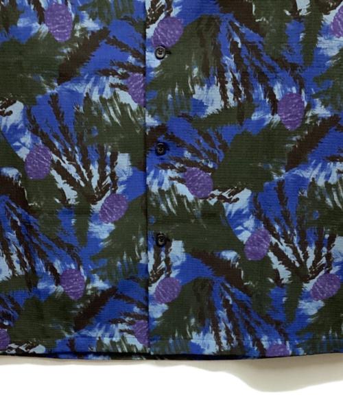 THE NORTH FACE（ザ ノース フェイス）THE NORTH FACE (ザ ノース フェイス) 半袖シャツ ブルー×グリーン サイズ:Lの古着・服飾アイテム