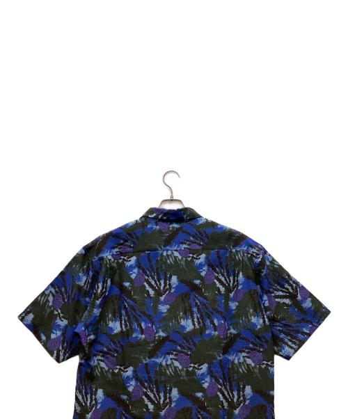 THE NORTH FACE（ザ ノース フェイス）THE NORTH FACE (ザ ノース フェイス) 半袖シャツ ブルー×グリーン サイズ:Lの古着・服飾アイテム