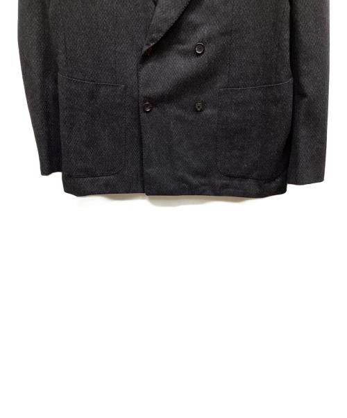 CARUSO（カルーゾ）CARUSO (カルーゾ) ダブルジャケット ブラック サイズ:52の古着・服飾アイテム