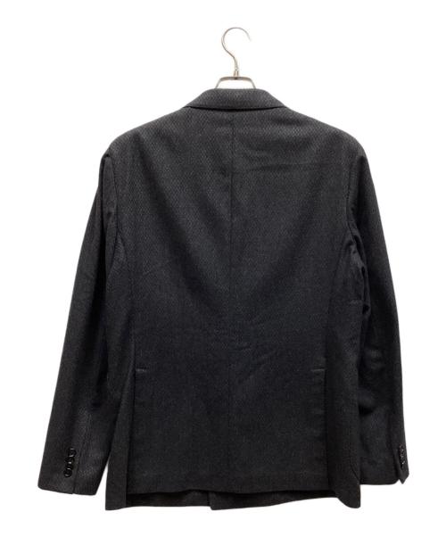 CARUSO（カルーゾ）CARUSO (カルーゾ) ダブルジャケット ブラック サイズ:52の古着・服飾アイテム