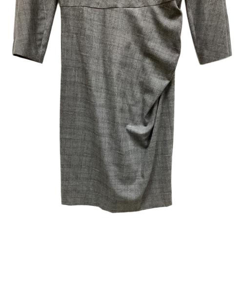 Fabiana Filippi（ファビアナフィリッピ）Fabiana Filippi (ファビアナフィリッピ) 長袖ワンピース グレー サイズ:44 未使用品の古着・服飾アイテム