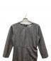Fabiana Filippi (ファビアナフィリッピ) 長袖ワンピース グレー サイズ:44 未使用品：13000円