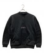 Saturdays NYCサタデーズ ニューヨーク）の古着「裏起毛スウェット」｜ブラック