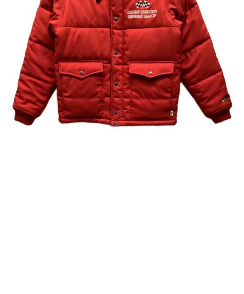 CLAY SMITH SPEED SHOP（-）CLAY SMITH SPEED SHOP (-) 中綿ジャケット レッド サイズ:Mの古着・服飾アイテム