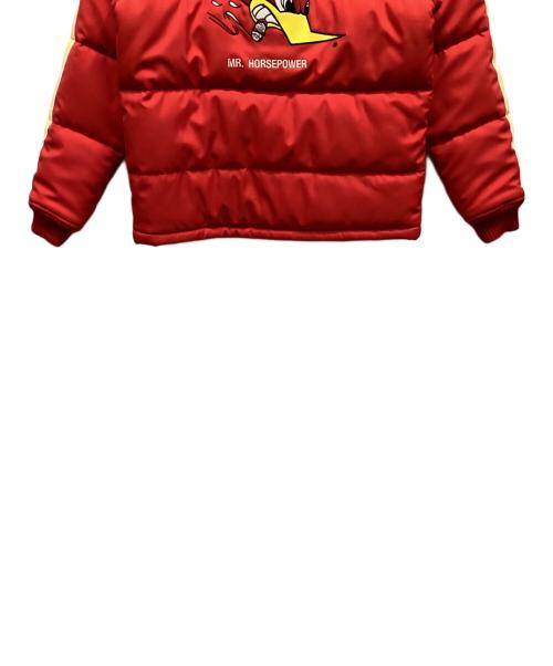 CLAY SMITH SPEED SHOP（-）CLAY SMITH SPEED SHOP (-) 中綿ジャケット レッド サイズ:Mの古着・服飾アイテム