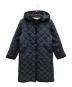 BEAMS HEART（ビームスハート）の古着「キルティングコート」｜ネイビー