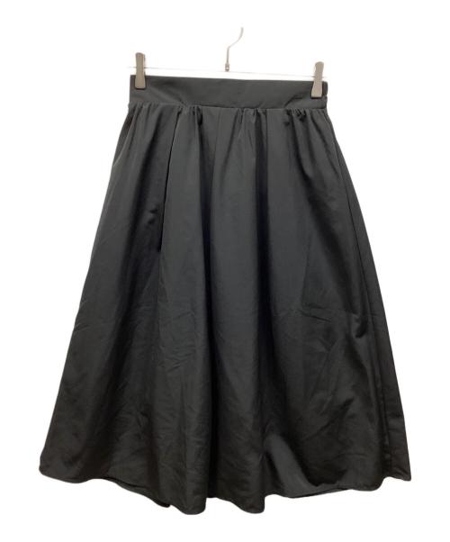 nano・universe（ナノ・ユニバース）nano・universe (ナノ・ユニバース) ロングスカート ブラック サイズ:Ｆの古着・服飾アイテム