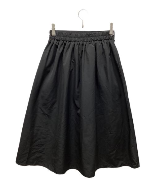 nano・universe（ナノ・ユニバース）nano・universe (ナノ・ユニバース) ロングスカート ブラック サイズ:Ｆの古着・服飾アイテム