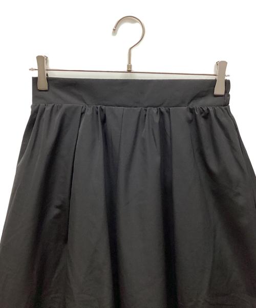 nano・universe（ナノ・ユニバース）nano・universe (ナノ・ユニバース) ロングスカート ブラック サイズ:Ｆの古着・服飾アイテム