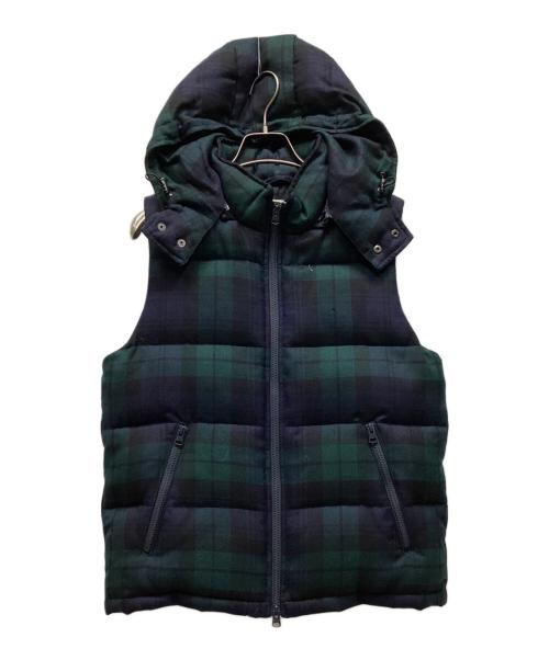 STORMSEAL（ストームシール）STORMSEAL (ストームシール) ダウンベスト グリーン サイズ:Sの古着・服飾アイテム