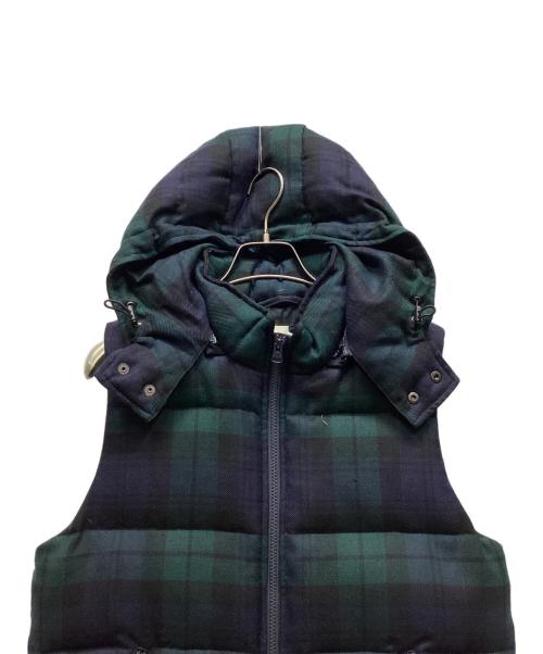 STORMSEAL（ストームシール）STORMSEAL (ストームシール) ダウンベスト グリーン サイズ:Sの古着・服飾アイテム