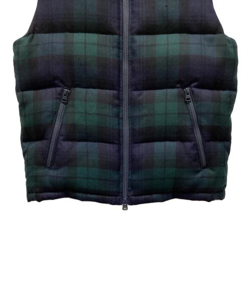 STORMSEAL（ストームシール）STORMSEAL (ストームシール) ダウンベスト グリーン サイズ:Sの古着・服飾アイテム