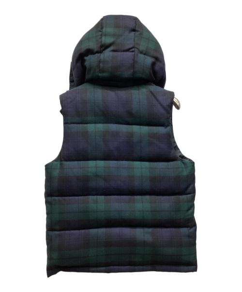 STORMSEAL（ストームシール）STORMSEAL (ストームシール) ダウンベスト グリーン サイズ:Sの古着・服飾アイテム