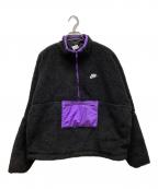 ）の古着「アノラック ハーフジップフリースジャケット」｜ブラック
