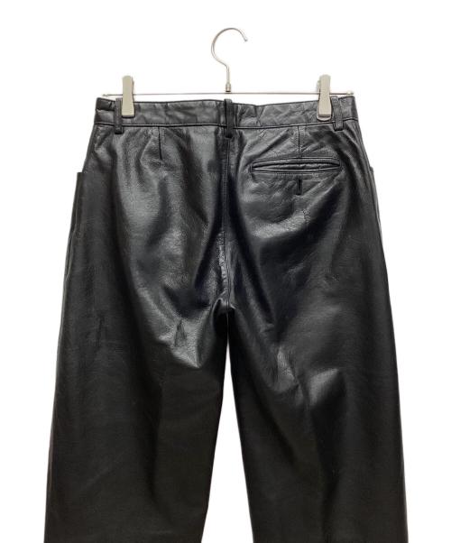 PAUL SMITH（ポールスミス）PAUL SMITH (ポールスミス) レザーパンツ ブラック サイズ:30の古着・服飾アイテム