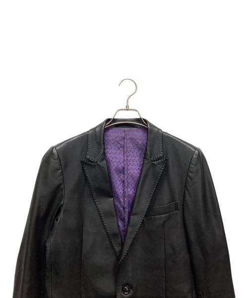 BEAMS Lights（ビームスライト）BEAMS Lights (ビームスライト) レザージャケット ブラック サイズ:44の古着・服飾アイテム