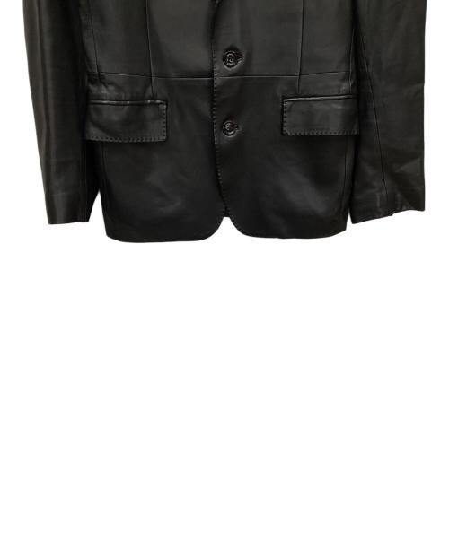 BEAMS Lights（ビームスライト）BEAMS Lights (ビームスライト) レザージャケット ブラック サイズ:44の古着・服飾アイテム